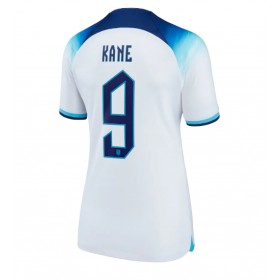 Damen Fußballbekleidung England Harry Kane #9 Heimtrikot WM 2022 Kurzarm